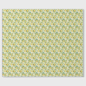 Mediterrane citroenbloesems Citrus Cadeaupapier (Vlak)