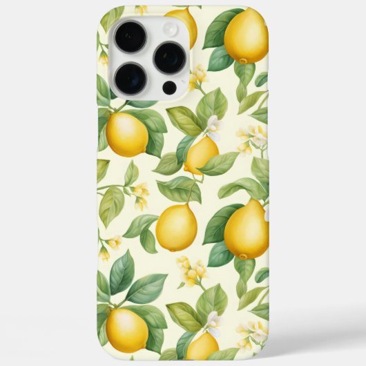 Mediterrane citroenbloesems Citrus Case-Mate iPhone Case (Achterkant)
