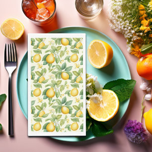 Mediterrane citroenbloesems Citrus Servet