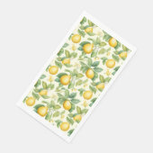 Mediterrane citroenbloesems Citrus Servet (Hoek)