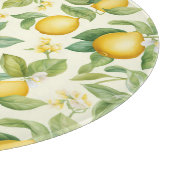 Mediterrane citroenbloesems Citrus Snijplank (Hoek)