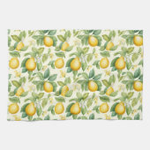 Mediterrane citroenbloesems Citrus Theedoek (Horizontaal)