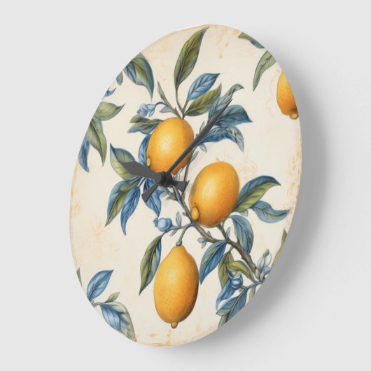 Mediterrane citroenboomgaard grote klok (Hoek)