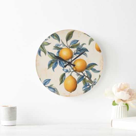 Mediterrane citroenboomgaard grote klok (Huis)