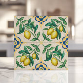 mediterrane citroencitrusvrucht tegeltje