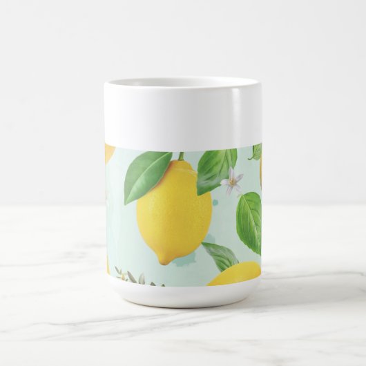 Mediterrane citroenen en olijven keuken koffie Mok (Center)