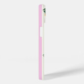 Mediterrane citroenen met roze strepen naam Case-Mate iPhone case (Achterkant / Rechts)