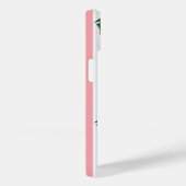 Mediterrane citroenen met roze strepen naam Case-Mate iPhone case (Achterkant / Rechts)