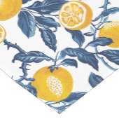Mediterrane citroenen naadloos patroon medium tafelloper (Hoek)