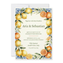 Mediterrane Citrus Citroen Sinaasappel Amalfi Trou