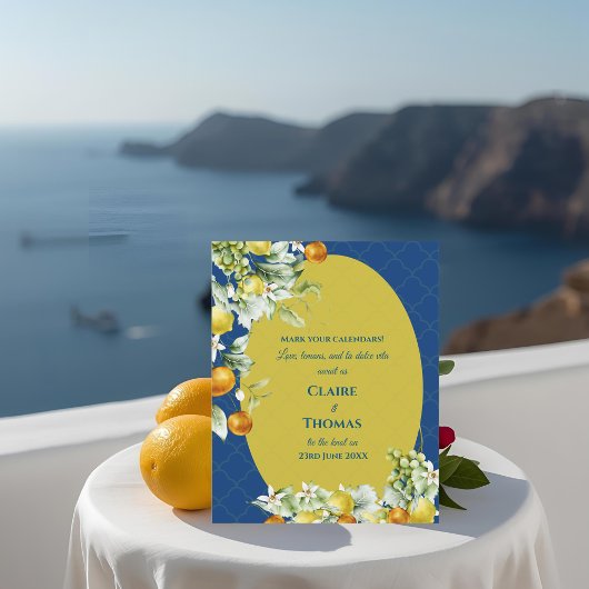 Mediterrane Citrus Luxe La Dolce Vita Bruiloft
