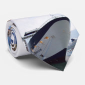 Mediterrane cruise stropdas (Opgerold)