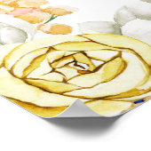 Mediterrane emon welkomstbord bruiloft poster (Hoek)