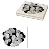 Mediterrane Gemengde Olijven Grieks voedsel Kalama Rubberstempel (Gestempeld)