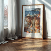  mediterrane glamour Classic boottocht Poster