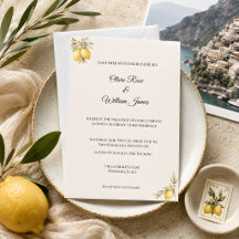 Mediterrane Italiaanse kust luxe bruiloft