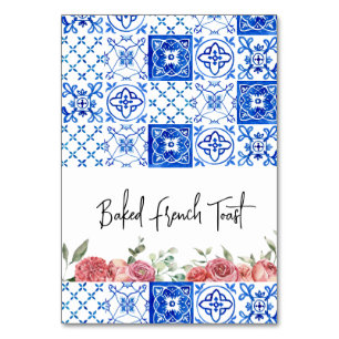 Mediterrane Italië Floral Pink Vrijgezellenfeest Kaart