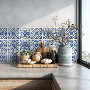 Mediterrane keuken Azulejo-patroon achterwand Tegeltje