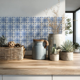 Mediterrane keuken Azulejo-patroon achterwand Tegeltje