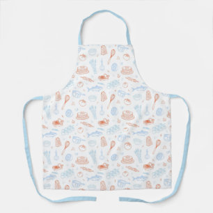 Mediterrane Keuken Kookpatroon Koksschort Schort