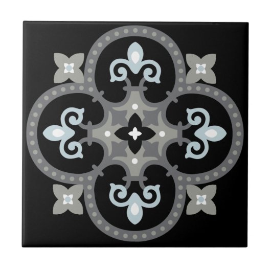 Mediterrane keukenbacksplash tegels tegeltje (Voorkant)