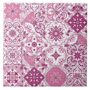 Mediterrane kleuren/ Azulejo tegels Tegeltje