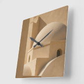 Mediterrane klok met koepelvorm, minimalistisch en (Hoek)