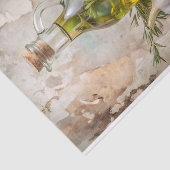 Mediterrane kruiden geïnfundeerde olie ontkoppelin tissuepapier (Detail)