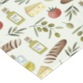 Mediterrane Küche- kulinarische Tafelkleed (Gekanteld)