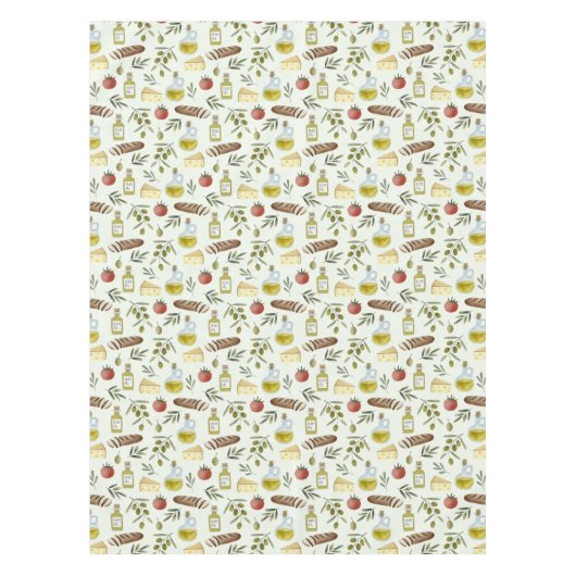 Mediterrane Küche- kulinarische Tafelkleed (Voorkant)