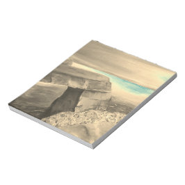 Mediterrane landschapsverf notitieblok