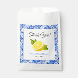 Mediterrane Lemon Dank u Vrijgezellenfeest Bedankzakje