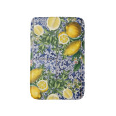 Mediterrane Lemons Summer Portugese Tegels Badmat (Voorkant Verticaal)