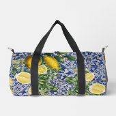 Mediterrane Lemons Summer Portugese Tegels Plunjezak (Voorkant)