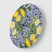 Mediterrane Lemons Summer Portugese Tiles  Grote Klok (Hoek)