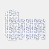 mediterrane levensbeschrijving bedankdoosjes (Uitgevouwen)