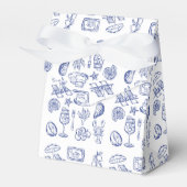 mediterrane levensbeschrijving bedankdoosjes (Voorkant Zijde)