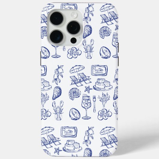 mediterrane levensbeschrijving Case-Mate iPhone case (Achterkant)