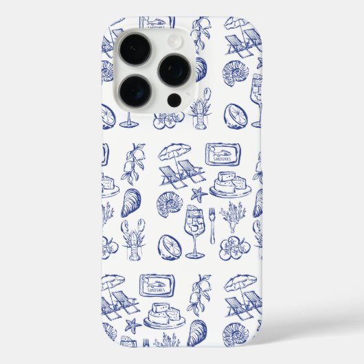 mediterrane levensbeschrijving Case-Mate iPhone case (Achterkant)