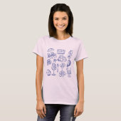 mediterrane levensbeschrijving t-shirt (Voorkant volledig)