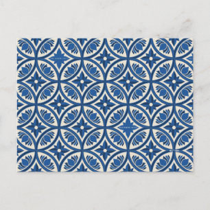 Mediterrane Lotus Tegel - De Witte Lotus Briefkaart