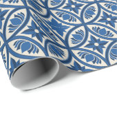 Mediterrane Lotus Tegel - De Witte Lotus Cadeaupapier (Rol Hoek)