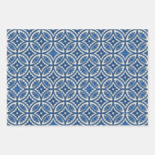 Mediterrane Lotus Tegel - De Witte Lotus Inpakpapier Vel (Voorkant)