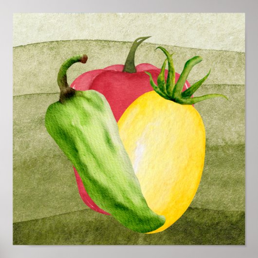 Mediterrane mix en match poster (Voorkant)
