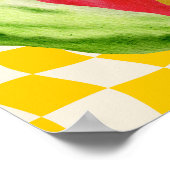 Mediterrane mix en match poster (Hoek)