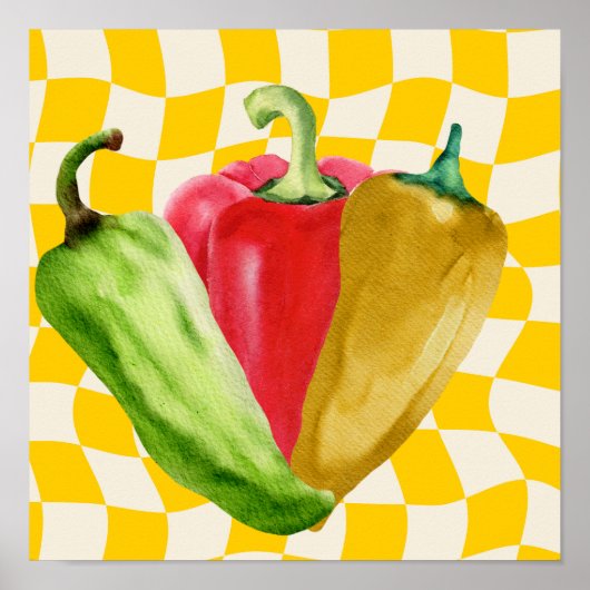 Mediterrane mix en match poster (Voorkant)