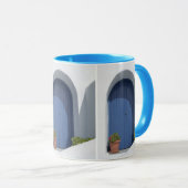 Mediterrane Mok van Griekse deuren (Voorkant rechts)