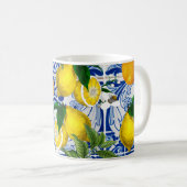 Mediterrane Mok van Lemon Coffee (Voorkant rechts)