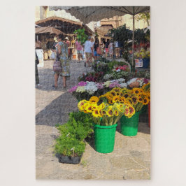 Mediterrane Momenten nr.5, Bloemenmarkt Legpuzzel