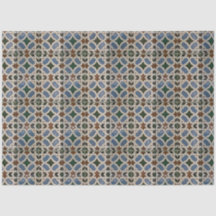 Mediterrane Mosaic Blue Green-ontkoppeling